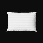 Félpárnahuzat 2,7cm csíkos damaszt 50x70+20cm 