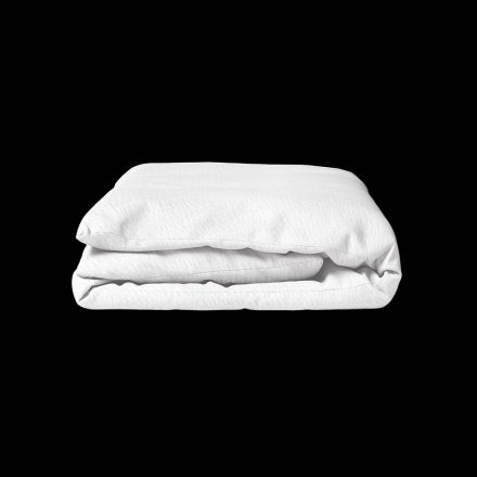Paplanhuzat fehér krepp 140x200+40cm 