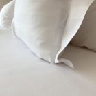 3 oldalon angolszéllel oldalt áthajtós 2,7 cm csíkos damaszt 70x90+25cm 