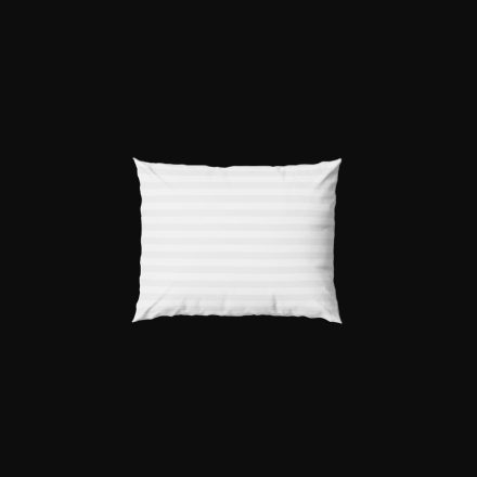 Kispárnahuzat 15mm csíkos damaszt PAPE 40x50+15cm 