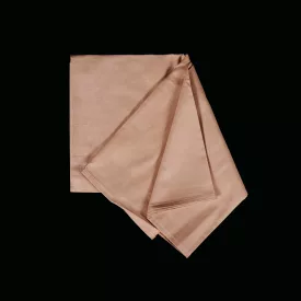 Világosbarna pamut szaunalepedő 100x150cm 