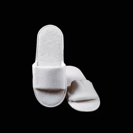 Frottír fehér papucs nyitott orrú 38-as/28cm