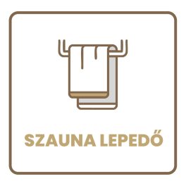 Szauna lepedő